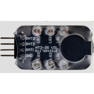 Alarme de batterie Elite Force Lipo Checker pour 7,4 ET 11,1 V