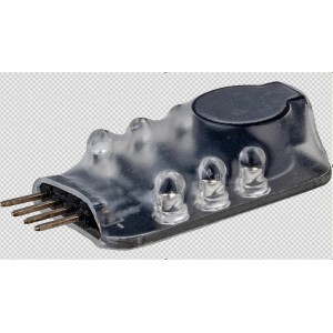 Alarme de batterie Elite Force Lipo Checker pour 7,4 ET 11,1 V