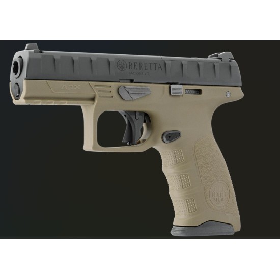 Pistolet Beretta apx rdo Bbs 6mm Gaz 1,0 J black fde
