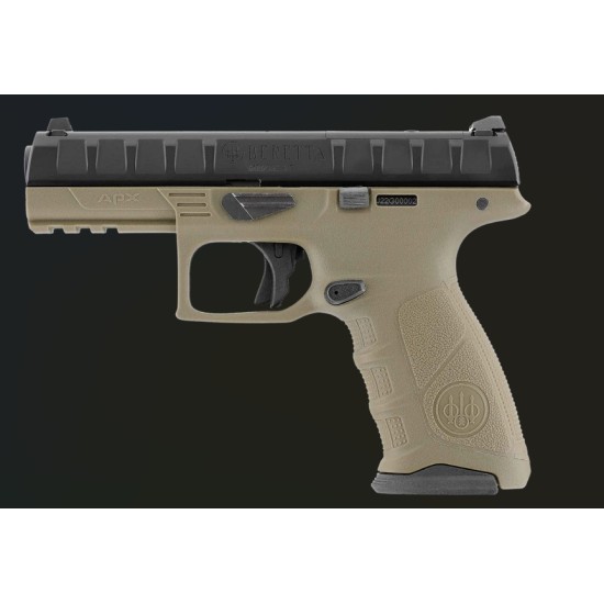 Pistolet Beretta apx rdo Bbs 6mm Gaz 1,0 J black fde