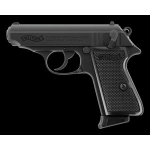 Pistolet Walther PPK/S BLK Bbs 6mm Gaz 1,0 J