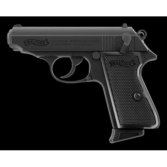 Pistolet Walther PPK/S BLK Bbs 6mm Gaz 1,0 J