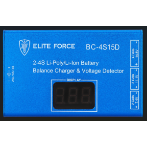 Chargeur pour batterie Lipo Elite Force 7,4 A 14,8 V 2-4S