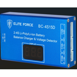 Chargeur pour batterie Lipo Elite Force 7,4 A 14,8 V 2-4S