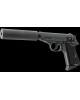 Pistolet Walther PPK/S BLK KIT Bbs 6mm Gaz 1,0 J
