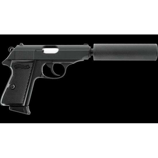 Pistolet Walther PPK/S BLK KIT Bbs 6mm Gaz 1,0 J