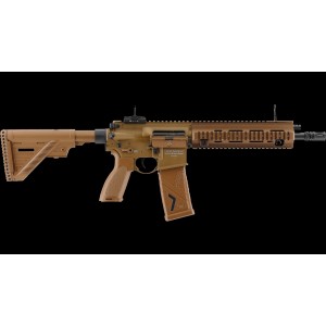 Carabine HK416 A5 Bbs 6mm électrique full auto <1J - green brown