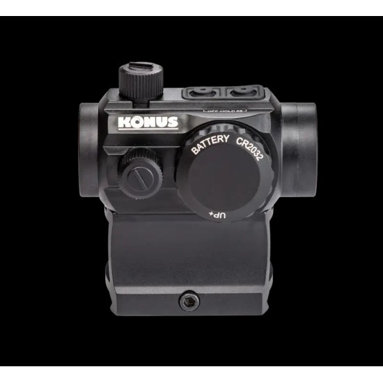 Viseur Konus Sight Pro Nuclear 1X22 3 MOA avec montage double haut et bas