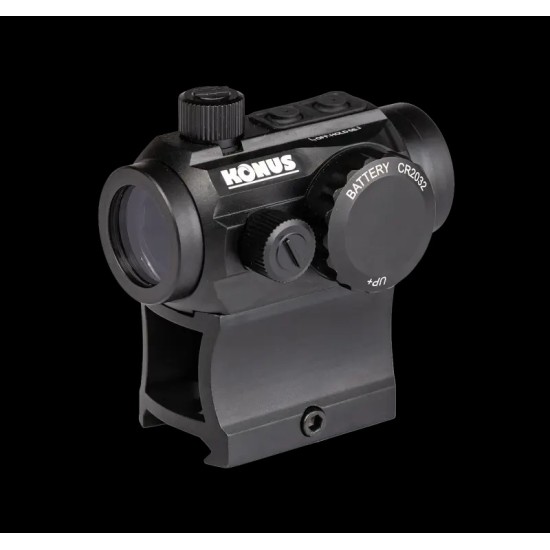 Viseur Konus Sight Pro Nuclear 1X22 3 MOA avec montage double haut et bas