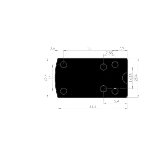 Viseur Konus Fission-3 montage Weaver empreinte Delta Point Pro