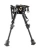 Bipied métal pour grenadière - tête pivotante