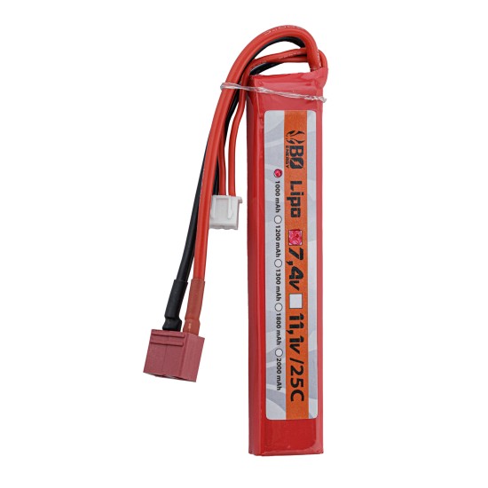 T-Dean 1 stick batterie Lipo 2S 7.4V 1000mAh 25C