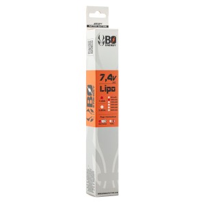 1 stick batterie Lipo 2S 7.4V 1000mAh 25C