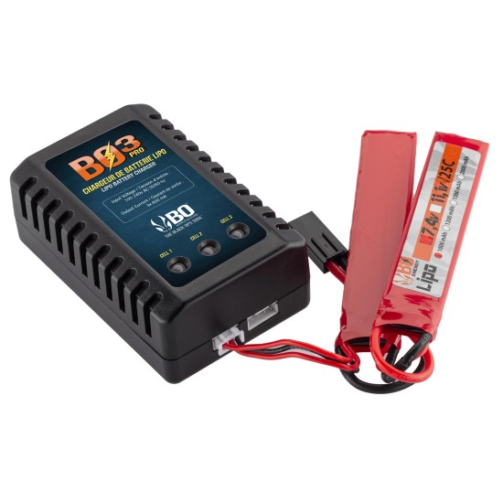 Chargeur de batterie BO3 LiPo 7,4V et 11,1V