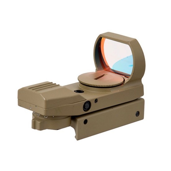 Point rouge métal Reflex 4 réticules rouge / vert