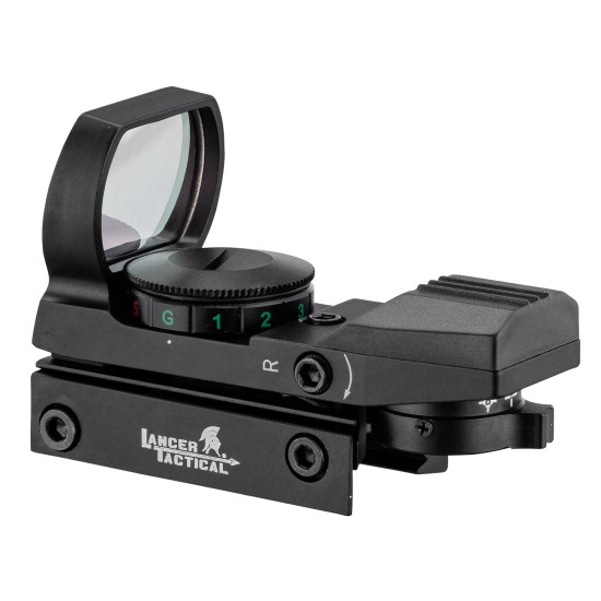 Point rouge métal Reflex 4 réticules rouge / vert