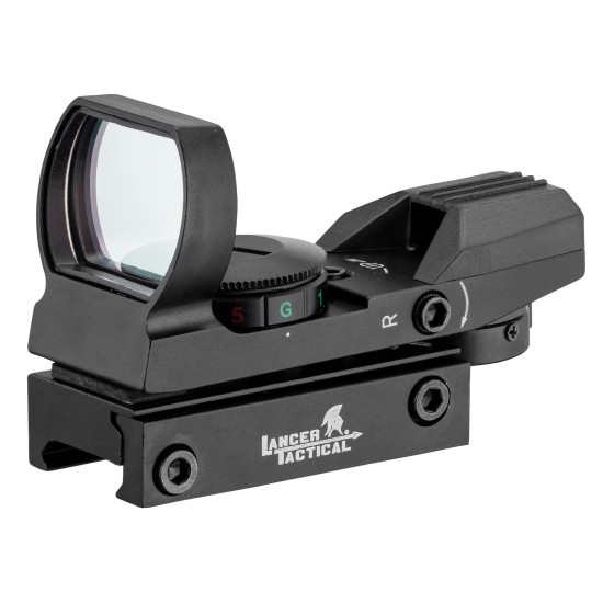 Point rouge métal Reflex 4 réticules rouge / vert