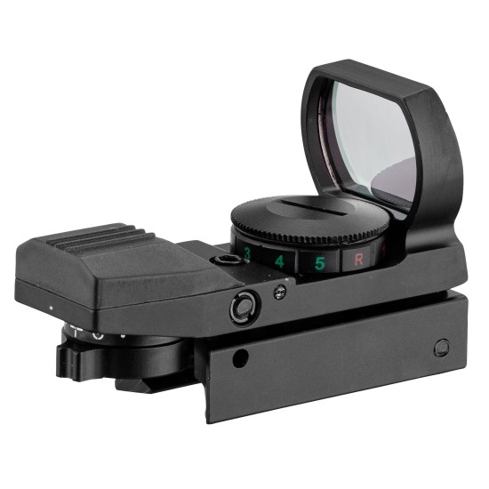 Point rouge métal Reflex 4 réticules rouge / vert