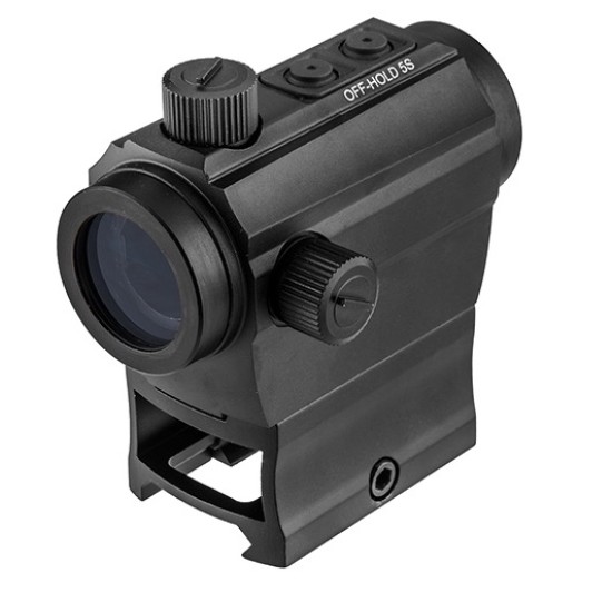 Micro Point rouge et vert Reflex montage haut Ris noir