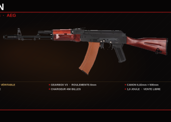 Réplique AEG AK-74N de DOUBLE BELL, caractéristiques, descriptifs et conseils par Airsoft QG
