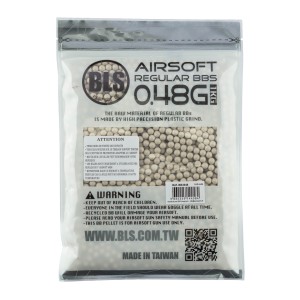Billes lourdes 0,48g airsoft BLS – Sac de 1 kg
