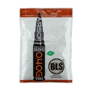Billes lourdes 0.40g airsoft biodégradables BLS BIO – Sac de 1 kg