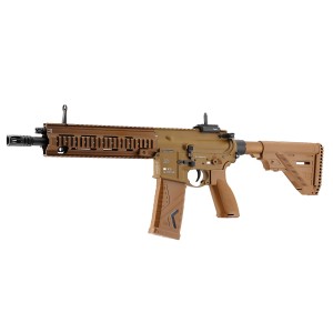 Carabine HK416 A5 Bbs 6mm électrique full auto <1J - green brown