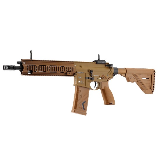 Carabine HK416 A5 Bbs 6mm électrique full auto <1J - green brown