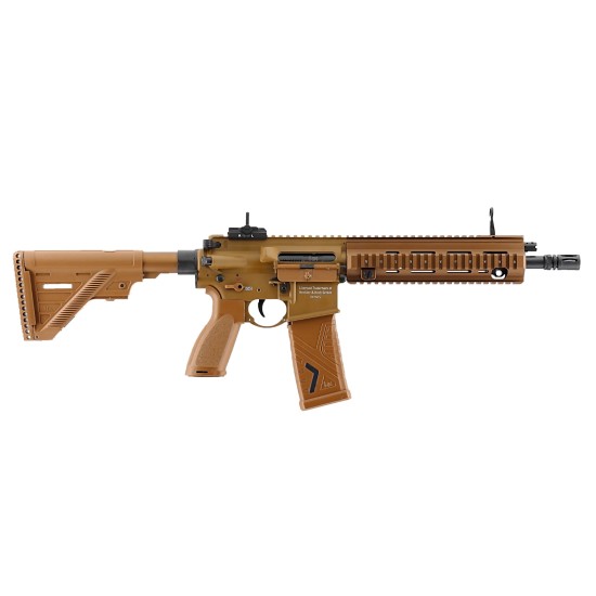 Carabine HK416 A5 Bbs 6mm électrique full auto <1J - green brown