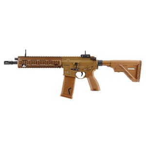 Carabine HK416 A5 Bbs 6mm électrique full auto <1J - green brown