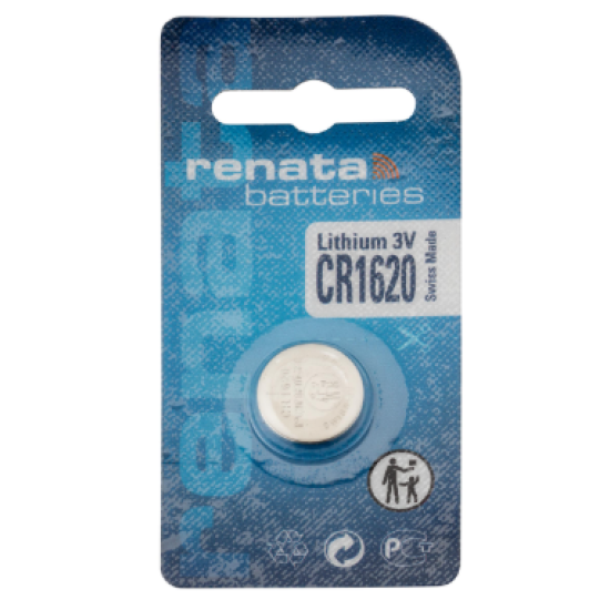 Piles Lithium CR1620 3 volts