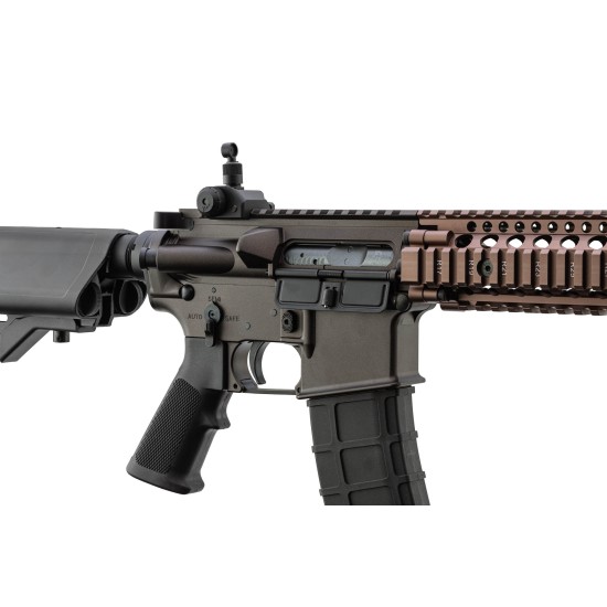 Réplique GBBR Daniel Defense MK18 Golden Eagle FDE