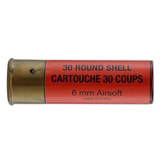 Pack de 6 cartouches Fusil à pompe airsoft BO/Fabarm