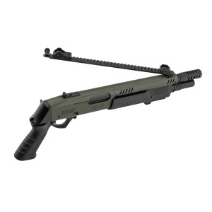 Réplique fusil à pompe Fabarm STF12 Short OD Gaz
