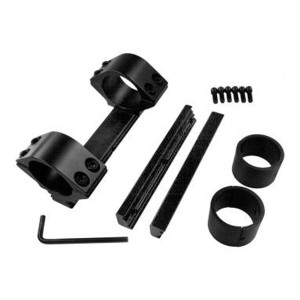 Montage monobloc Lensolux convertible pour rail 11mm et 21mm - Diam Ø25.4 et 30mm