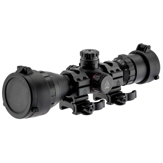 Lunette de tir Mildot illuminée 3-9 x 32 mm - Rouge/verte