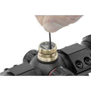 Lunette de tir UTG 2-7 x 32 mm pour arme de poing