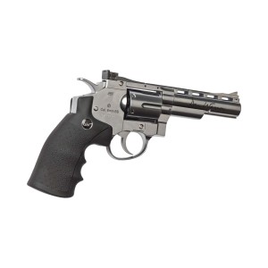 Réplique airsoft revolver Dan Wesson silver 4'' CO2