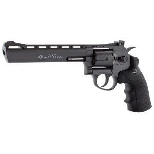 Réplique revolver Dan wesson 8pouces noir low power