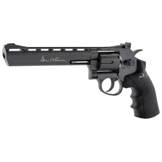 Réplique revolver Dan wesson 8pouces noir low power