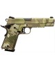 Réplique airsoft GBB 1911 MEU Rail Raven full metal gaz Camo 1,0J