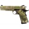 Réplique airsoft GBB 1911 MEU Rail Raven full metal gaz Camo 1,0J