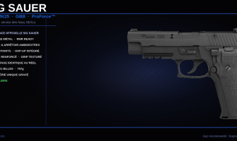 Réplique Sig Sauer P226 MK25, GBB, Sig Air Pro Force, descriptif de l'arme des NAVY SEALs