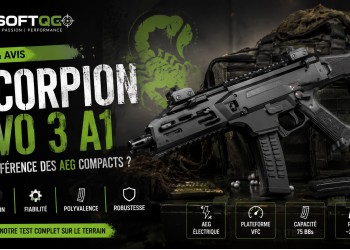 CZ Scorpion EVO 3 A1 ASG : test, avis et guide d'achat
