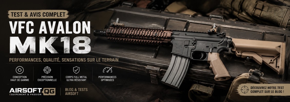 Test VFC Avalon MK18 : avis complet 2026 d'un boutiquier airsoft