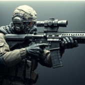 Répliques longues airsoft réalistes pour précision, puissance et immersion totale.
