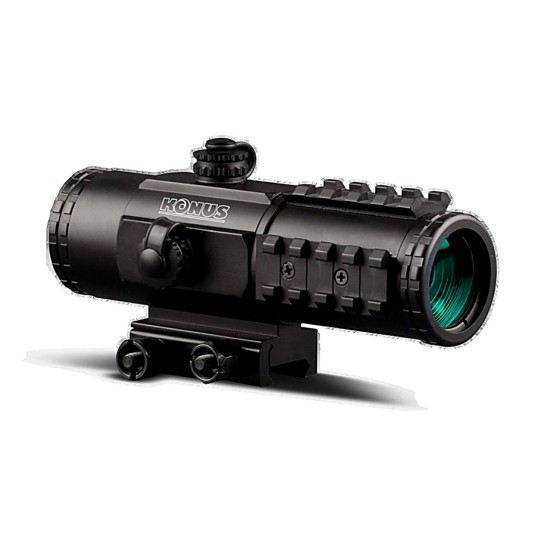 Viseur Konus Sight Pro PTS2 3X30 2.8 MOA avec montage pour rail Weaver / Picatinny