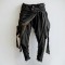 Pantalon tactique airsoft style post-apocalyptique noir
