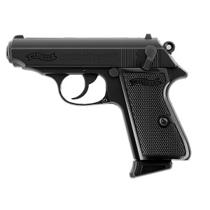 Pistolet Walther PPK/S BLK Bbs 6mm Gaz 1,0 J
