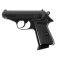 Pistolet Walther PPK/S BLK Bbs 6mm Gaz 1,0 J
